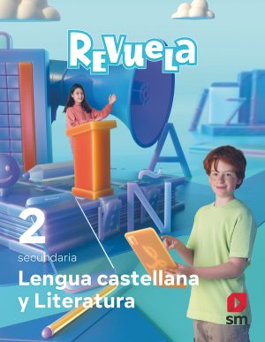 Portada del producto:  DA. Lengua Castellana y Literatura. 2 Secundaria. Revuela