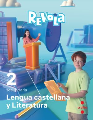 Portada del producto:  DA. Lengua Castellana y Literatura. 2 Secundaria. Revola
