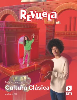 Portada del producto:  DA. Cultura clásica. Secundaria. Revuela. Andalucía