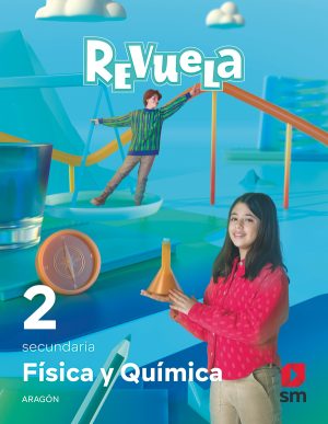 Portada del producto:  DA. Física y Química. 2 Secundaria. Revuela. Aragón