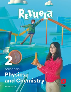 Portada del producto:  DA. Physics and chemistry. 2 Secondary. Revuela. Andalucía