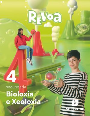 Portada del producto:  DA. Bioloxía e Xeoloxía. 4 Secundaria. Revoa