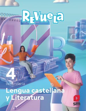 Portada del producto:  DA. Lengua Castellana y Literatura. 4 Secundaria. Revuela