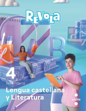Portada del producto:  DA. Lengua Castellana y Literatura. 4 Secundaria. Revola
