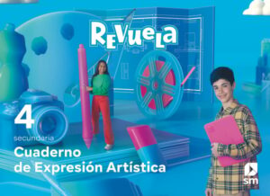 Portada del producto:  DA. Cuaderno Expresión artística. 4 Secundaria. Revuela