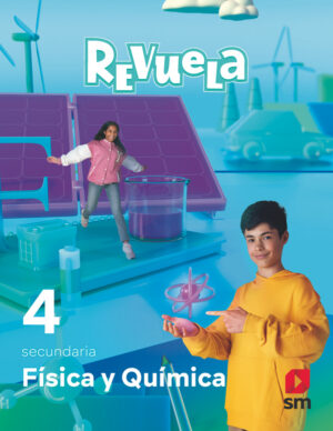 Portada del producto:  DA. Física y Química. 4 Secundaria. Revuela