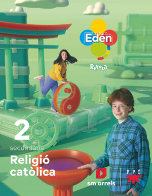 Portada del producto:  DA. Religió catòlica. 2 Secundaria Edén. Revola