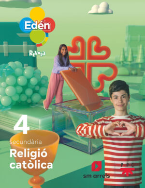 Portada del producto:  DA. Religió catòlica. 4 Secundaria Edén. Revola