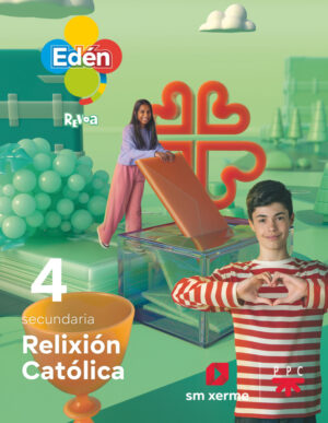Portada del producto:  DA. Relixión Católica. 4 Secundaria Edén. Revoa