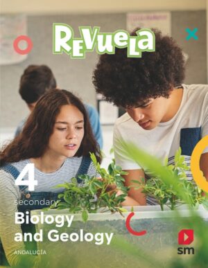 Portada del producto:  DA. Biology and Geology. 4 Secondary. Revuela. Andalucía