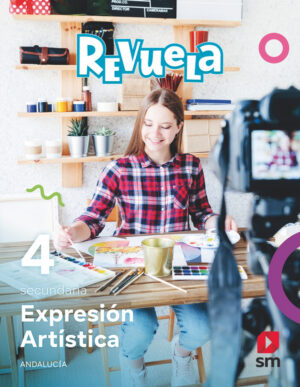 Portada del producto:  DA. Expresión artística. 4 Secundaria. Revuela. Andalucía