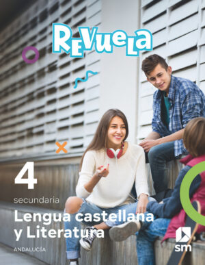 Portada del producto:  DA. Lengua castellana y Literatura. 4 Secundaria. Revuela. Andalucía