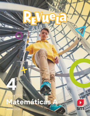 Portada del producto:  DA. Matemáticas A. 4 Secundaria. Revuela. Andalucía