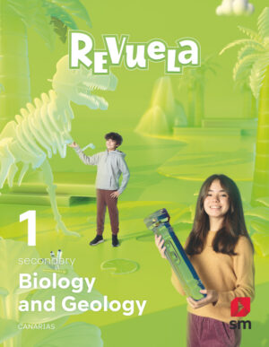 Portada del producto:  DA. Biology and Geology. 1 Secondary. Revuela. Canarias