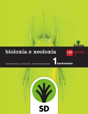 Portada del producto:  SD Alumno. Bioloxía e xeoloxía. 1 Bacharelato. Celme