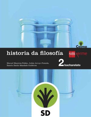 Portada del producto:  SD Alumno. Filosofía. 2 Bacharelato. Celme