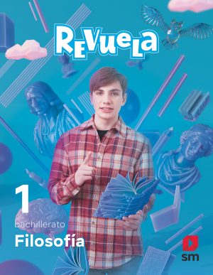 Portada del producto:  DA. Filosofía. 1 Bachillerato. Revuela