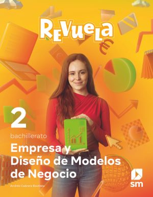 Portada del producto:  DA. Economía. 2 Bachillerato. Revuela