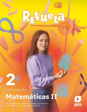 Portada del producto:  DA. Matemáticas II. 2 Bachillerato. Revuela