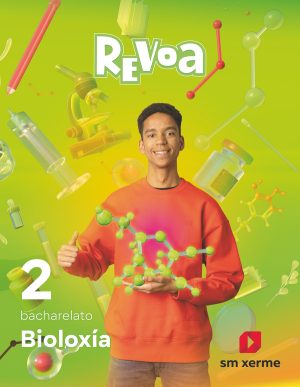Portada del producto:  DA. Bioloxía. 2 Bacharelato. Revoa