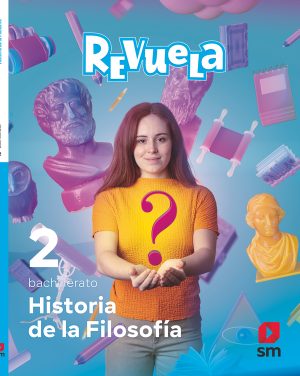 Portada del producto:  DA. Historia de la Filosofía. 2 Bachillerato. Revuela