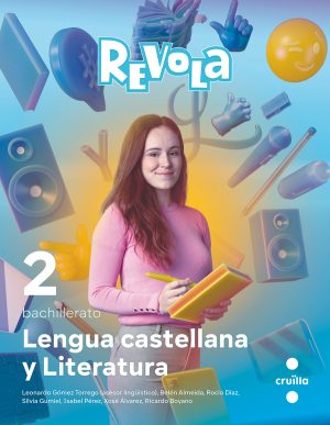 Portada del producto:  DA. Lengua castellana y Literatura. 2 Bachillerato. Revola. Cruilla