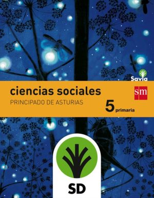 Portada del producto:  SD Alumno. Ciencias sociales. 5 Primaria. Savia. Asturias