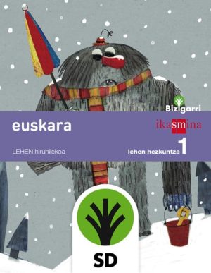 Portada del producto:  SD Alumno. Euskara. 1 Lehen Hezkuntza. Bizigarri