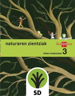 Portada del producto:  SD Alumno. Natura zientziak. Lehen Hezkuntza 3. Bizigarri