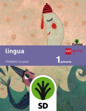 Portada del producto:  SD Alumno. Lingua: letra a letra. 1 Primaria. Celme