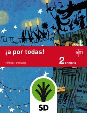 Portada del producto:  SD Alumno. ¡A por todas! 2 Primaria. Savia