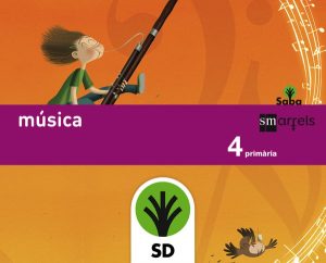 Portada del producto:  SD Alumno. Música. 4 Primària. Saba