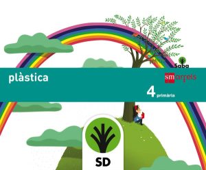 Portada del producto:  SD Alumno. Plàstica. 4 Primària. Saba