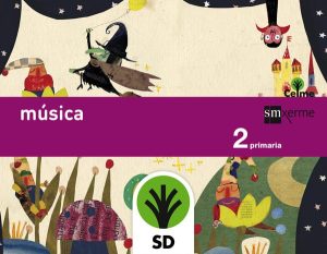 Portada del producto:  SD Alumno. Música. 2 Primaria. Celme