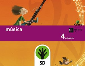 Portada del producto:  SD Alumno. Música. 4 Primaria. Celme