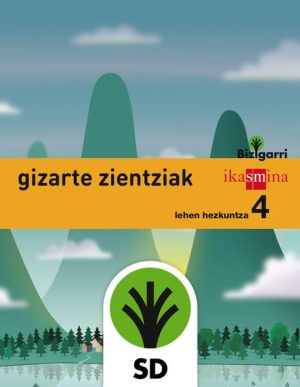 Portada del producto:  SD Alumno. Gizarte zientziak. Lehen Hezkuntza 4. Bizigarri