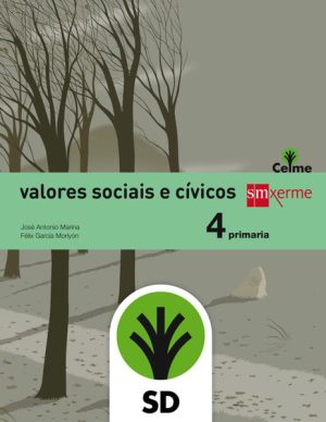 Portada del producto:  SD Alumno. Valores sociais e cívicos. 4 Primaria. Celme