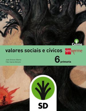 Portada del producto:  SD Alumno. Valores sociais e cívicos. 6 Primaria. Celme