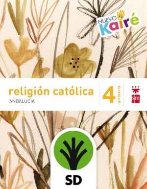 Portada del producto:  SD Alumno. Religión católica. 4 Primaria. Nuevo Kairé. Andalucía