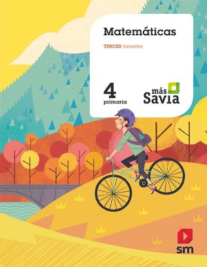 Portada del producto:  SD Alumno. Matemáticas. 4 Primaria. Más Savia