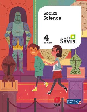 Portada del producto:  SD Alumno. Social science. 4 Primary. Más Savia