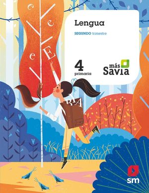 Portada del producto:  SD Alumno. Lengua. 4 Primaria. Mas Savia