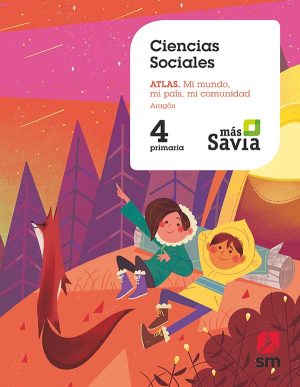 Portada del producto:  SD Alumno. Ciencias sociales. 4 Primaria. Mas Savia.