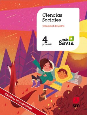 Portada del producto:  SD Alumno. Ciencias sociales. 4 Primaria. Mas Savia. Madrid