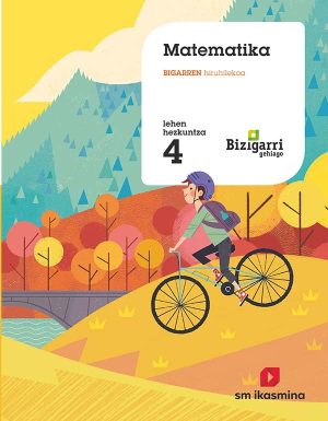 Portada del producto:  SD Alumno. Matematika. 4 Lehen Hezkuntza. Bizigarri Gehiago