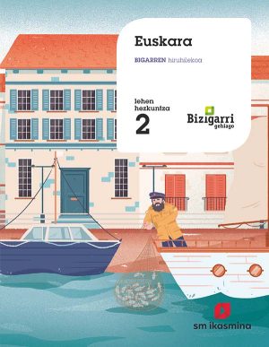 Portada del producto:  SD Alumno. Euskara. lehen hezkuntza 2. lehen hiruhilekoa. Bizigarri gehiago