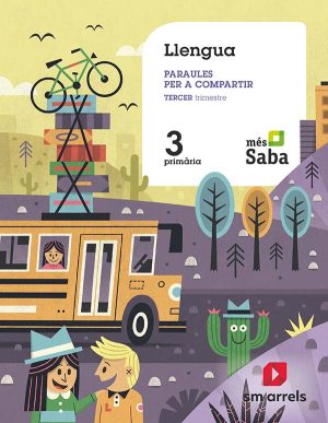 Portada del producto:  SD Alumno. Llengua. Paraules per a compartir. 3 Primaria. Mès Saba