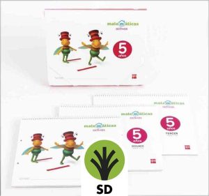 Portada del producto:  SD Alumno. Matemáticas activas. 5 años