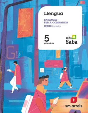 Portada del producto:  SD Alumno. Llengua. Paraules per a compartir. 5 Primària. Mès Saba