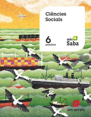 Portada del producto:  SD Alumno. Ciències Socials. 6 Primària. Més Saba